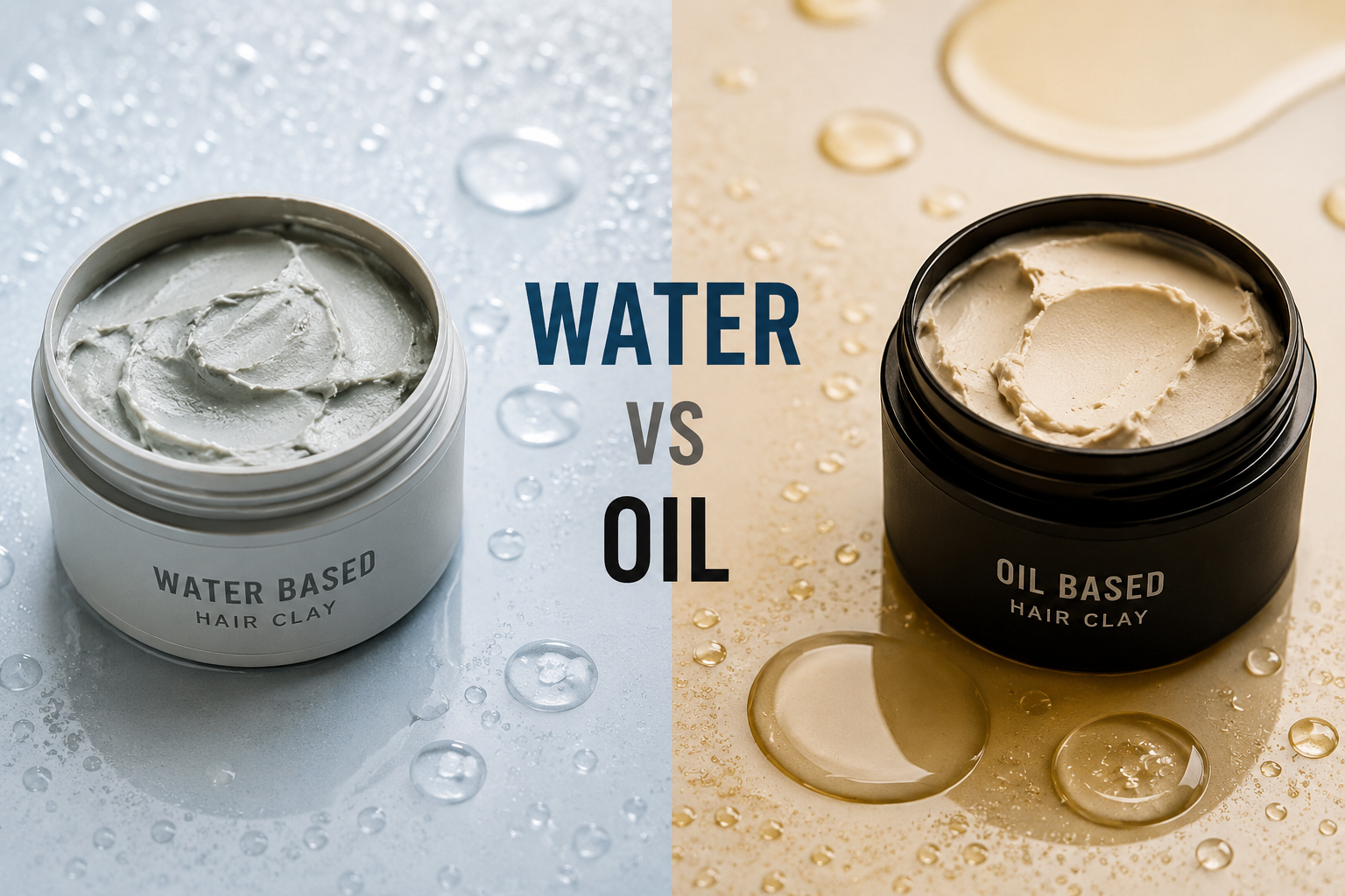 Water-Based vs Oil-Based Hair Clay for Fragrance-Sensitive Users [Hold, Washout, and Buildup]