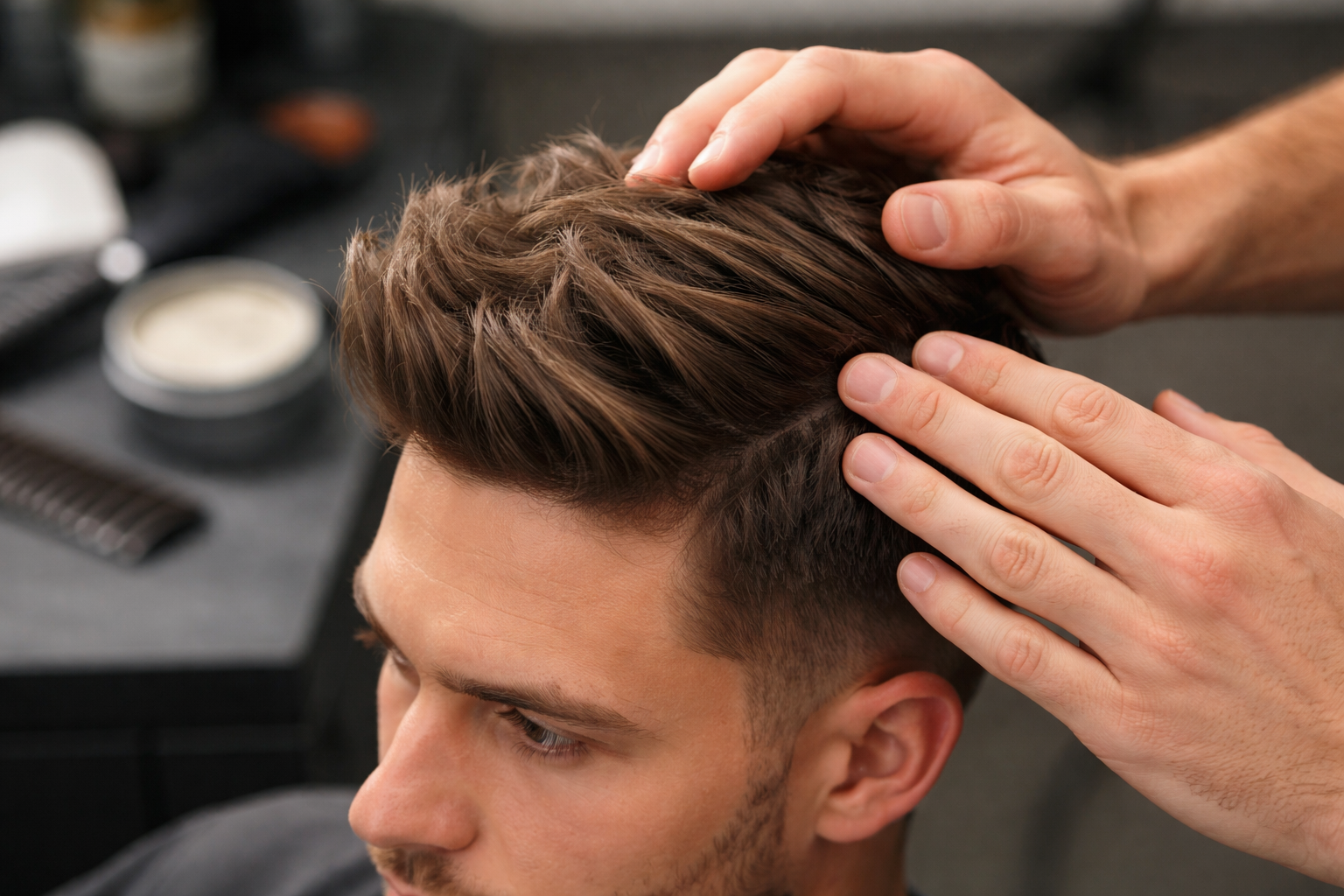 How to Apply Hair Clay for a Natural Look [Low Shine, Touchably Textured Styles]