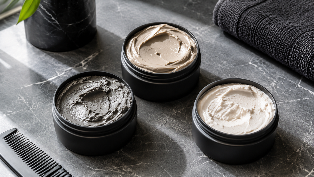 Hair Clay for Men [How to Choose Matte, Medium Hold, or Strong Hold]  Slug