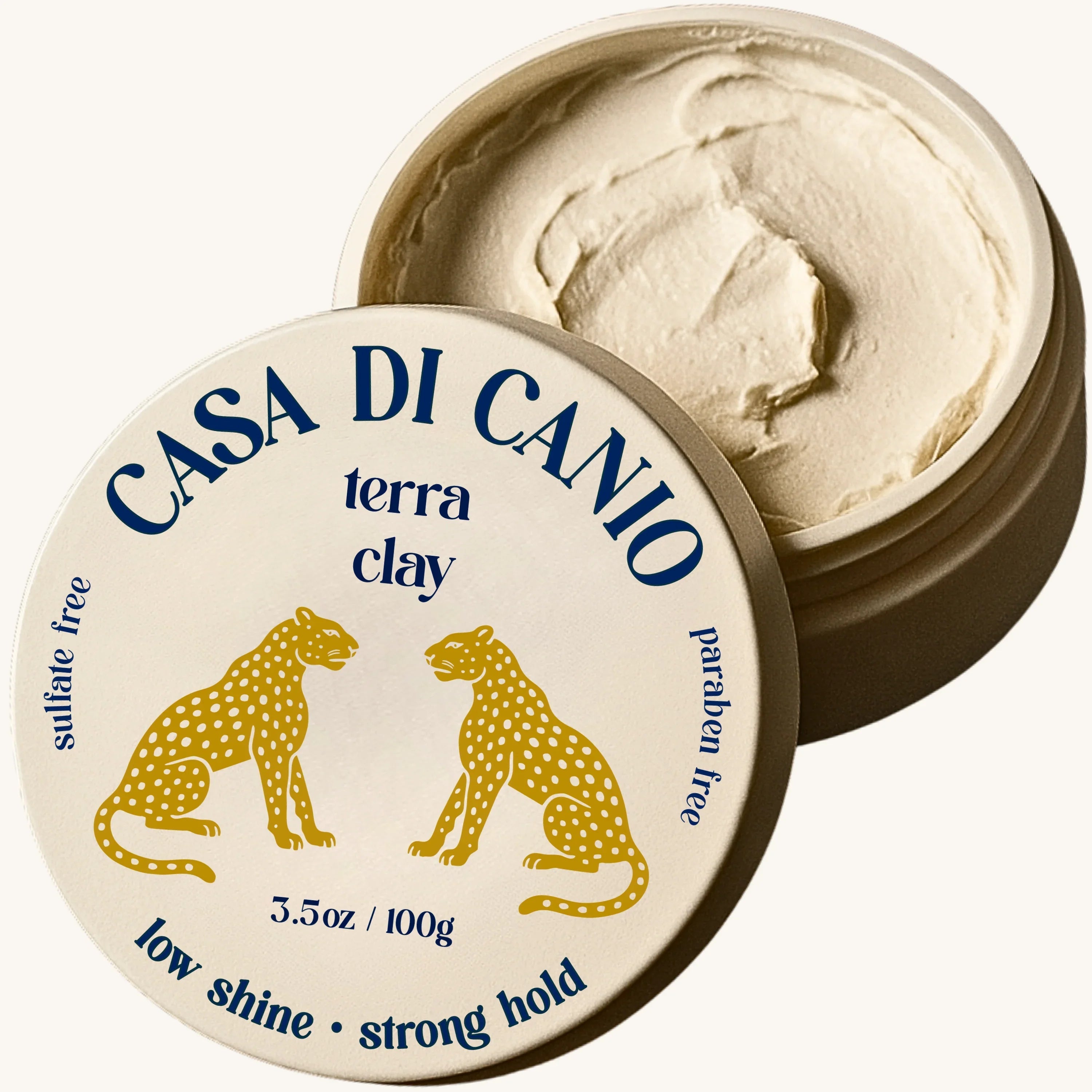 Casa Di Canio Terra Clay - Hair Clay Pomade for Strong Hold and Matte Finish
